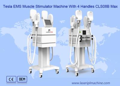 China tragbare Maschine 4 Griff 110v Tesla Ems für Gewichtsverlust zu verkaufen