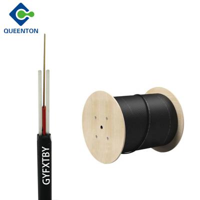 China Telecommunication GYFXTBY Customized Single Mode Fiber Optic Cable FTTH 2~12 Core Fiber Optic Cable for sale