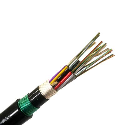 China Original FTTH FTTX FTTB 2021 Single Mode Fiber Optic Cable GYTA53 Outdoor 2-144 Core Armored Fiber OpticCommunication Cable for sale