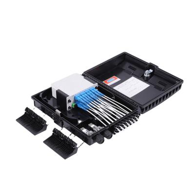 China FTTH Network FTTB FTTX NAP 1x16 16 16 Fiber Optic Distribution Box Core FTTH Terminal Box Fiber Optic Junction Box for sale