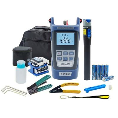 China FTTH FTTB FTTX network fiber optic ftth tool kit visual fault locator and FC-6S fiber for sale