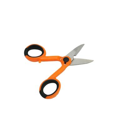 China FTTH Network Price FTTH FTTB FTTX Good Price FTTH Network Tool Fiber Optic Scissors GJ.0049 Wire Cutter Fiber Optic Cable Kevlar Scissors for sale