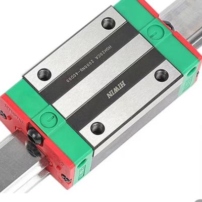 China Taiwan HIWIN CNC machine tool wire cutting machine lathe HGH 45HA roller HIWIN anti-friction linear guide rail with block for sale