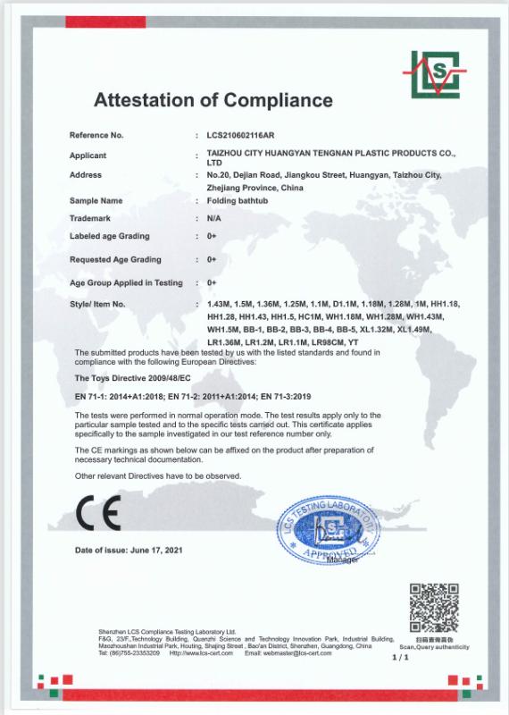 CE - Taizhou Chinan Imp&Exp Co., Ltd.