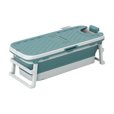 China 2021 Free Hot Selling Can Be Customized XL132CM Large Plastic Folding Portable Bathtub For Adults for sale