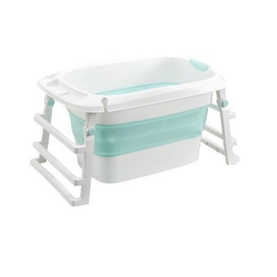 China New Hot Selling High Quality Small Size Plastic Foldable Infants Baby Bath Tub for sale