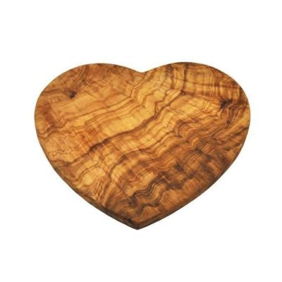 China Viable Olive Wood Heart Shaped Board, Olive Wood Cutting Board Cheese Board for sale