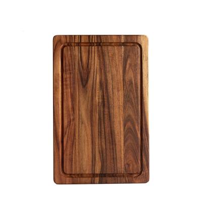 China Sustainable Acacia Wood Cutting Board Kitchen Utensils Suitable For Meat, Vegetables And Fruits for sale