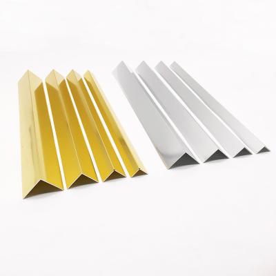 China Factory Direct Sale Building Decorations Angle Bar Structural Extrusion Aluminum V Shaped Profile for sale