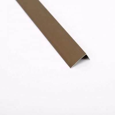 China Decorations China Shape Thin Light Profile Strip Corner Guard Bar L 90 Degree Edge Metal Protector Aluminum Angle for sale