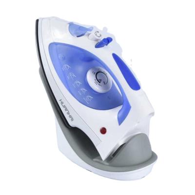 China Portable Hotel Heavy Duty Wireless Rechargeable Cordless Electric Dry Hand Industrial Professional Steam Iron for sale