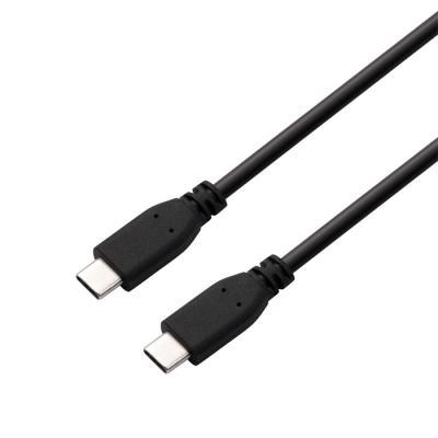 China Mobile Phone Etc.electronic Product OEM ODM 3A 60W PD Custom Accord 1M Black USB C To USB C PD Charging Data Cable for sale