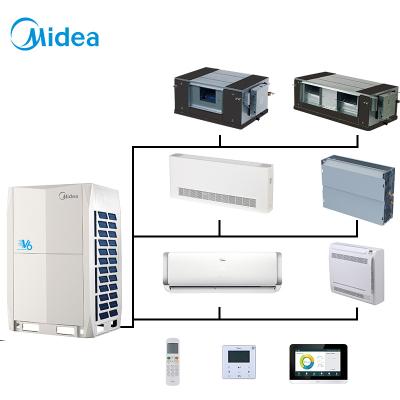 China Hotels Midea dc split air conditioner vrf v6 series 380~415V, 3N, 50(60)hz heat pump for residential for sale