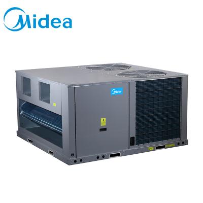 China Midea 7.5rt Seriousness Roof Top Heat Pump Hotels Cooling System Outstanding Rooftop Heater Air Conditioner Package for sale