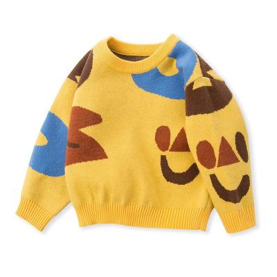 China 2022 Custom OEM and ODM Anti-Shrink Children's Sweater Knitwear Sweater Kids Clothes Child Long Sleeve Wears for sale