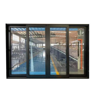 China Heat Insulation High Performance Heavy Duty Aluminum Sliding Door Glass Large Lift And Sliding Door for sale