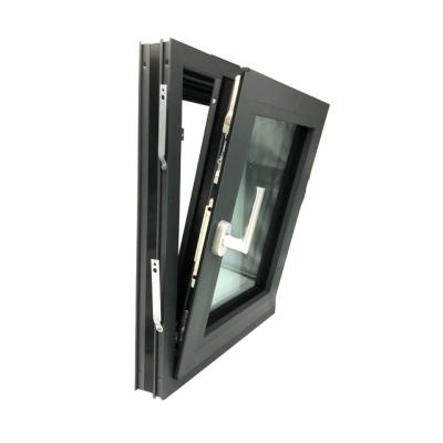 China Europe Standard High Quality Thermal Break Triple Glazed Aluminum Window With Screen for sale