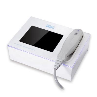 China Skin tightening mini 2d price cheap ultrasonic facous face lift, skin tightening hifu machine on sale for sale