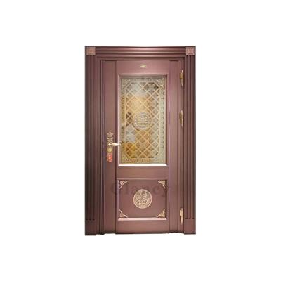 China Front Main Gate Steel Security Entrance Modern Residential High Quality Exterior Door for sale