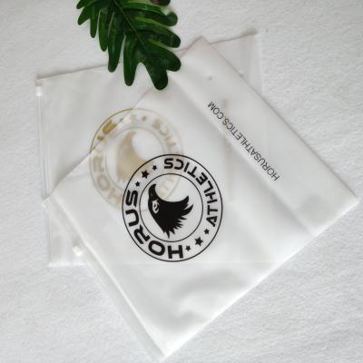 China Nature Moistureproof Zipper Lock Soft Touch Plastic Packaging Bag Accept Custom Logo Print For Napkin Zipper Plastic Packaging Bag for sale