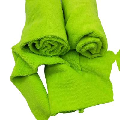 China Wholesale Premium Microfiber Double Pile Double Sides Car Detailing Towel for sale