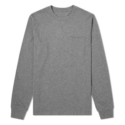 China Sustainable Hot Sale L/S Pocket T-Shirt For Work for sale