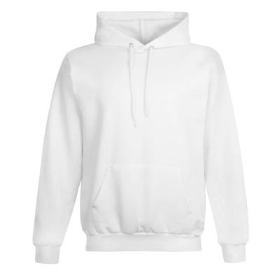 China Cozy Classic Winter Mens White Pull Over Hoodie for sale