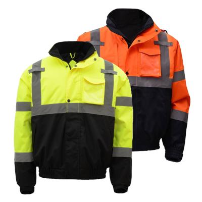 China High Visibility High Visibility Hot Sale High Visibility Hi Vis Reflective Safety Jacket Construction for sale