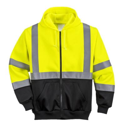 China Hot Sale High Visibility Hi Vis Hoodie High Visibility Construction Safety for sale