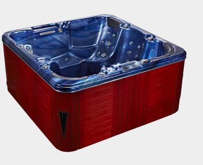 China Sustainable Aquaspring Spas Acrylic Whirlpool Balboa Bathtub Outdoor Spa for sale