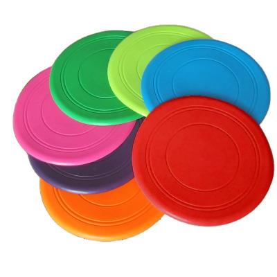 China Frisbeed Toy Pet Frisbeed Toy Pet Toys Round Training TPR Flight Soft Viable Disc Bite Heavy Duty Dog Toys Bite Resistant For Exercising Dogs for sale