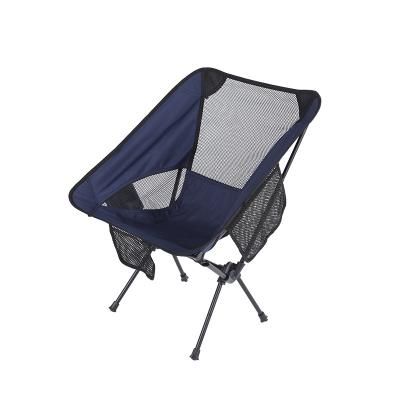 China Camping Modern Lumbosacral Outdoor Aluminum Portable Beach Folding Chair Ultralight Fishing Chair for sale