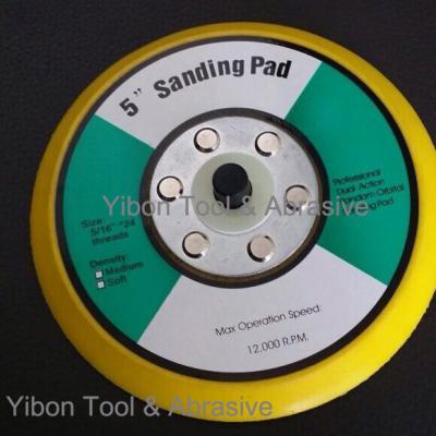 China 5inch Sanding Pad/Velcro Sanding Pad/Abrasive Pad with threads for sale