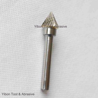 China Cone 60 Degree Carbide burs J1210M06 for sale