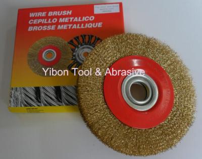 China 4'' Good quality Crimp Steel Wire Brush for sale