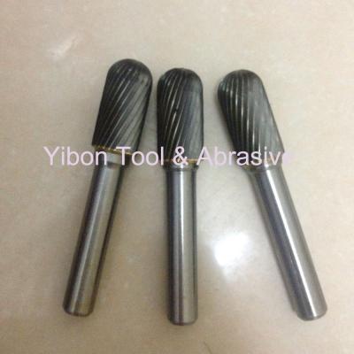 China Shank 8mm Tungsten Carbide Polishing burrs-C1225M08 for sale