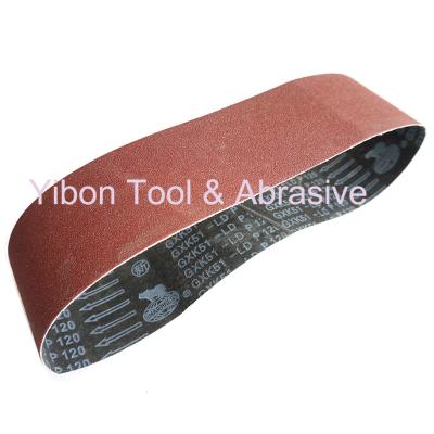 China GXK51 Aluiminum oxide abrasive sanding belt for Furniture for sale