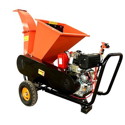 China Plant 10cm Branch Slicer, Garden Orchard Dry and Cool Agricultural Wood Chipper, Diesel Electric Starting Branch Chipper for sale