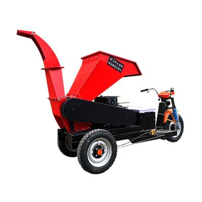 China Factory car mounted branch crusher can easily move and crush various straw branches and wood chips below 12cm for sale