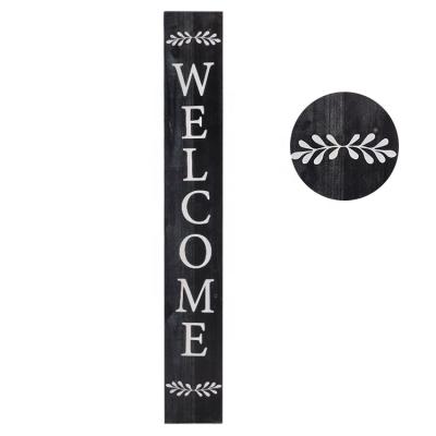 China Rustic Europe Farmhouse Welcome Sign for Front Door Porch Signs for sale