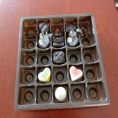 China Food Package Accept Custom Order and Tray Type Chocolate Blister for sale