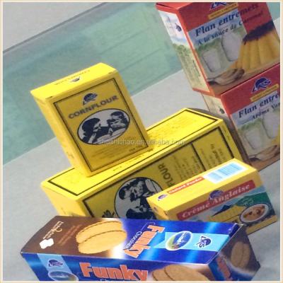 China Recycled Materials Food Grade Cardboard Custom Cookie Box For Cookie Packaging for sale