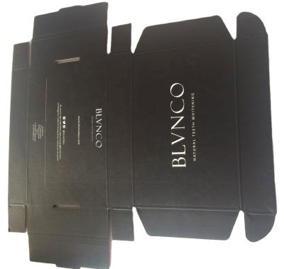 China Recycled Materials Black Shipping Box With Printed Sleeves / Corrugated Mailer Box for sale