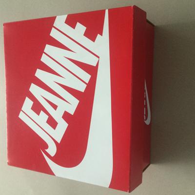 China Recycled Materials Cheap Price For Customizing Shoes Packaging Box for sale