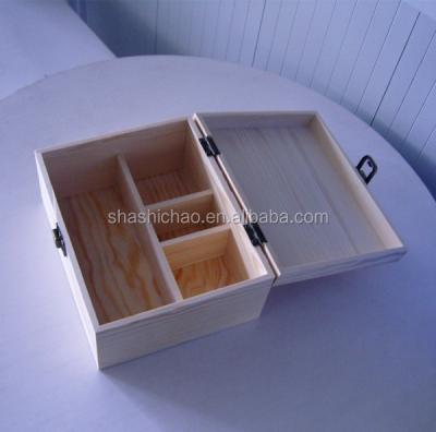 China Recycled Materials Customized Wooden Box Packaging With Factory Price Supply In Shanghai Of China for sale