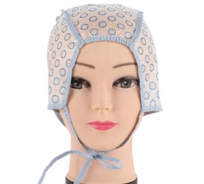 China Sustainable Women's Spa Hair Accessories Waterproof And Carbon Black Shower Cap for sale