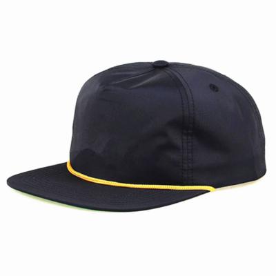 China JOINT Wholesale Custom Snapback Hats White 5 Panel Cap Flat Brim 5panel 5 Panel Cap for sale