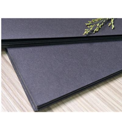 China High Virgin Strength Folding Black Chipboard Paper Roll And Sheets for sale