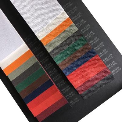 China Anticurl Multicolor Stripe Printed Textured Pattern Embossed Color Paper For File Box for sale