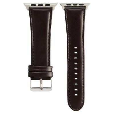 China Apple Leather Watch Strap Sports Apple Watch Straps 42mm Apple Leather Watch Band for sale